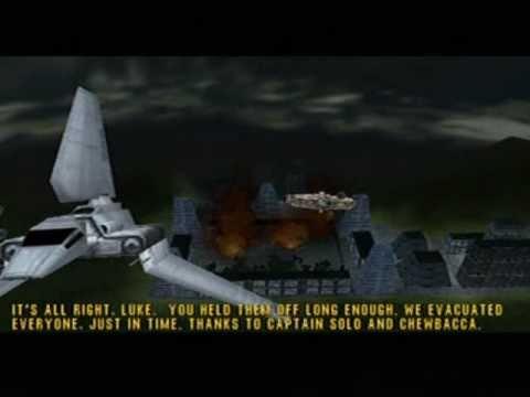 Star Wars: Rogue Squadron (N64) Mission Cutscenes